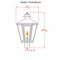 Apollo I Post Mount Gas Light