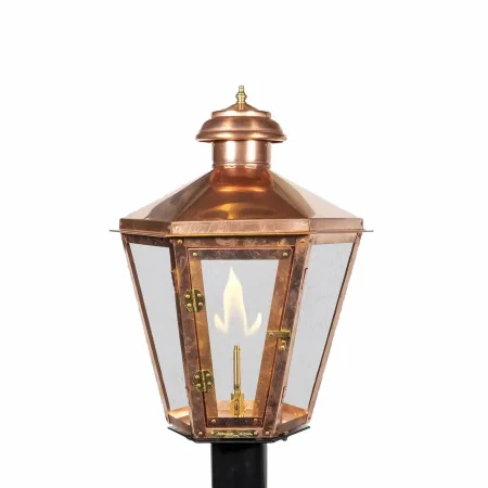 Apollo I Post Mount Gas Light
