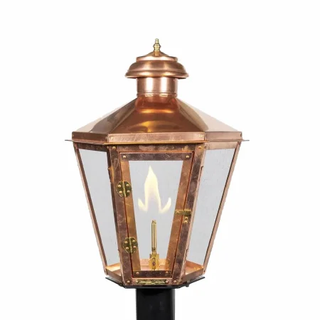 Apollo II Post Mount Gas Light