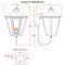 Apollo III Wall Mount Gas Light