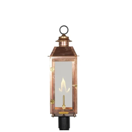 Vulcan I Post Mount Gas Light