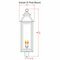 Vulcan III Post Mount Gas Light