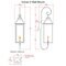 Vulcan II Wall Mount Gas Light