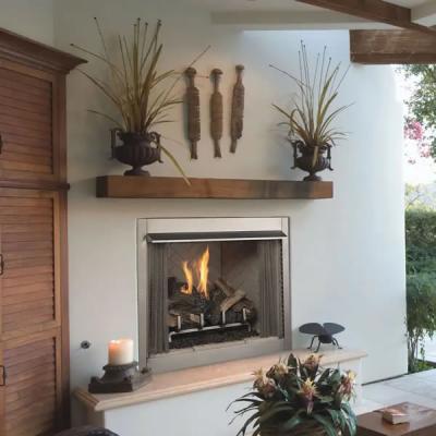 Superior 42" Stainless Steel Outdoor Gas Fireplace