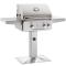 American Outdoor Grill Post Mounted With Rotisserie
