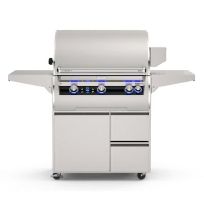 Fire Magic E660 Echelon Portable Grill With Rotisserie & Digital Thermometer
