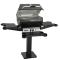 Broilmaster Premium P3X Grill With Patio Post & Shelves