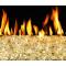 Gold Reflective Fire Glass
