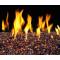 Deep Amber Glass Fire Gems