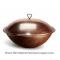 Bowl Style Gas Fire Pit With Match Lit Ignition