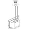 Direct Vent Insert Vent Kit With Square Termination