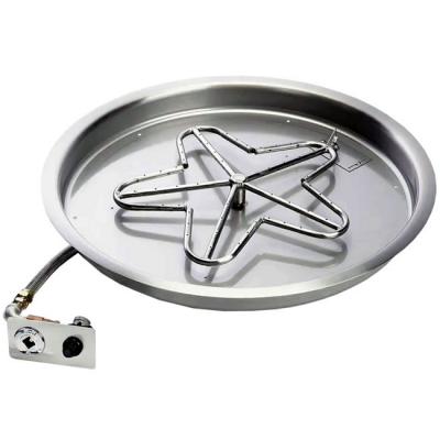 19" Manual Ignition Fire Pit Kit 90,000 BTU