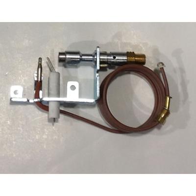 Manual Control Natural Gas Log Pilot Light Assembly