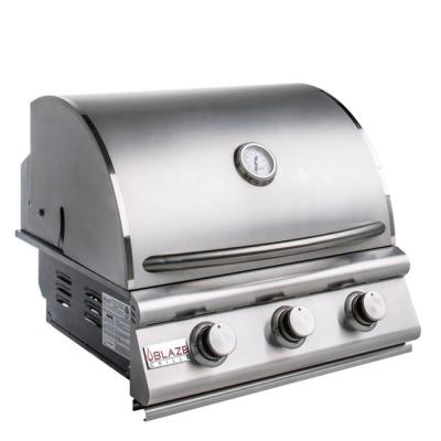 Blaze 25" Built-In Grill With 3 Burners