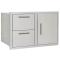 Blaze Grills Dual Drawers & Single Door