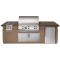 Fire Magic Aurora Grill & Outdoor Kitchen Island Package