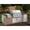 Fire Magic Echelon Outdoor Kitchen Island Package With Refrigerator