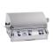 Fire Magic Echelon Outdoor Kitchen Island Package With Refrigerator