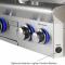 American Outdoor Grill 24" Portable With Rotisserie & Side Burner