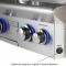 American Outdoor Grill 30" Portable With Rotisserie & Side Burner