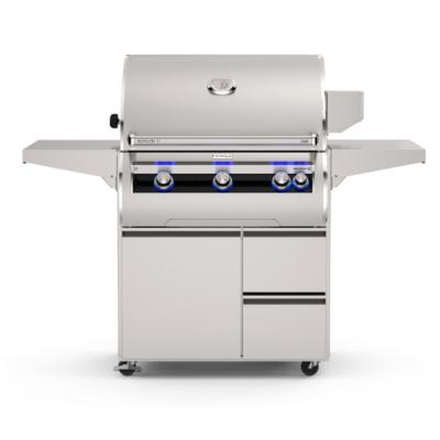 Fire Magic E660 Echelon Portable Grill With Rotisserie & Analog Thermometer
