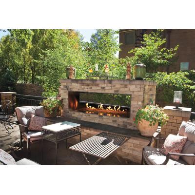 Carol Rose See-Through 48" Outdoor Linear Fireplace