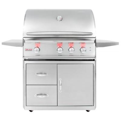 Blaze 34" Professional Portable Cart Grill