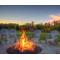 54 Inch Round Gas Fire Pit with Electronic Ignition 400,000 BTU