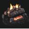 Real Fyre Evening Fyre Ventless See-Thru Gas Logs
