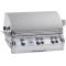 Fire Magic Echelon Outdoor Kitchen Island Package With Double Drawers