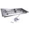 Match Lit Rectangle Gas Fire Pit Kits