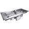 Electronic Ignition Rectangle Gas Fire Pit Kits