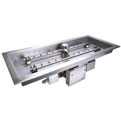 Electronic Ignition Rectangle Gas Fire Pit Kits