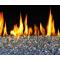 Caribbean Blue Reflective Fire Glass