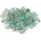 Emerald Reflective Fire Glass