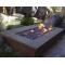 Battery Powered Ignition Rectangle Gas Fire Pit Kits