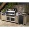Fire Magic Black Diamond Outdoor Kitchen Island Package
