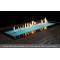 Carol Rose Outdoor Linear Fire Pit