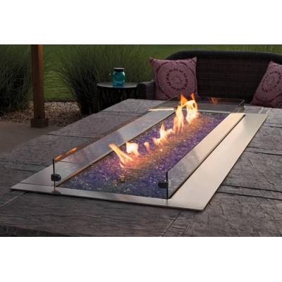 Carol Rose Outdoor Linear Fire Pit