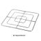Square Gas Fire Pit Burners