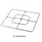 Square Gas Fire Pit Burners