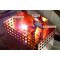 24 Inch Square Bowl Gas Fire Pit Kit with Electronic Ignition 125,000 BTU