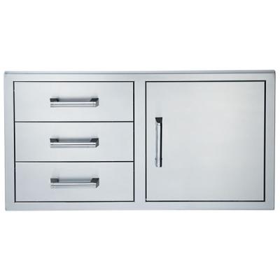 Broilmaster Single Access Door With Triple Drawers