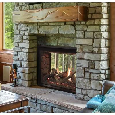 Rushmore 40 Inch See-Through Direct Vent Fireplace