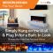 SimpliFire 43" Format Electric Fireplace