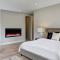 SimpliFire 50" Allusion Platinum Electric Fireplace