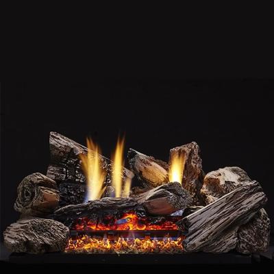 24" Monessen Moxie Ventless Gas Log Set