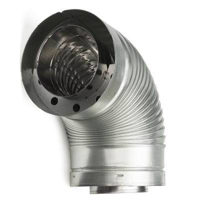 Heat-N-Glo 90 Degree Elbow for DVP Series Vent Pipe