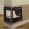 Pier Direct Vent Peninsula Fireplace by Majestic