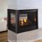 Pier Direct Vent Peninsula Fireplace by Majestic